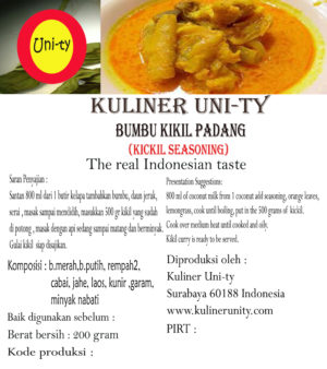 bumbu kikil padang unity
