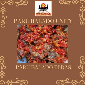 paru balado pedas unity daging rendang unity, rendang unity, rendang uniti, rendang padang unity, sambal cumi unity, dendeng sapi unity, balado paru